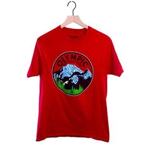 COLUMBIA Olympia National Park gorpcore tshirt M